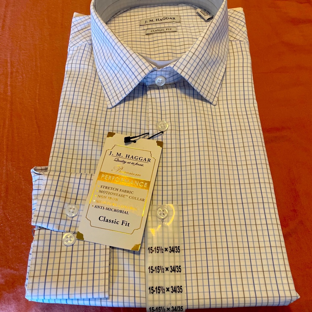 Mens Haggar Dress Shirt